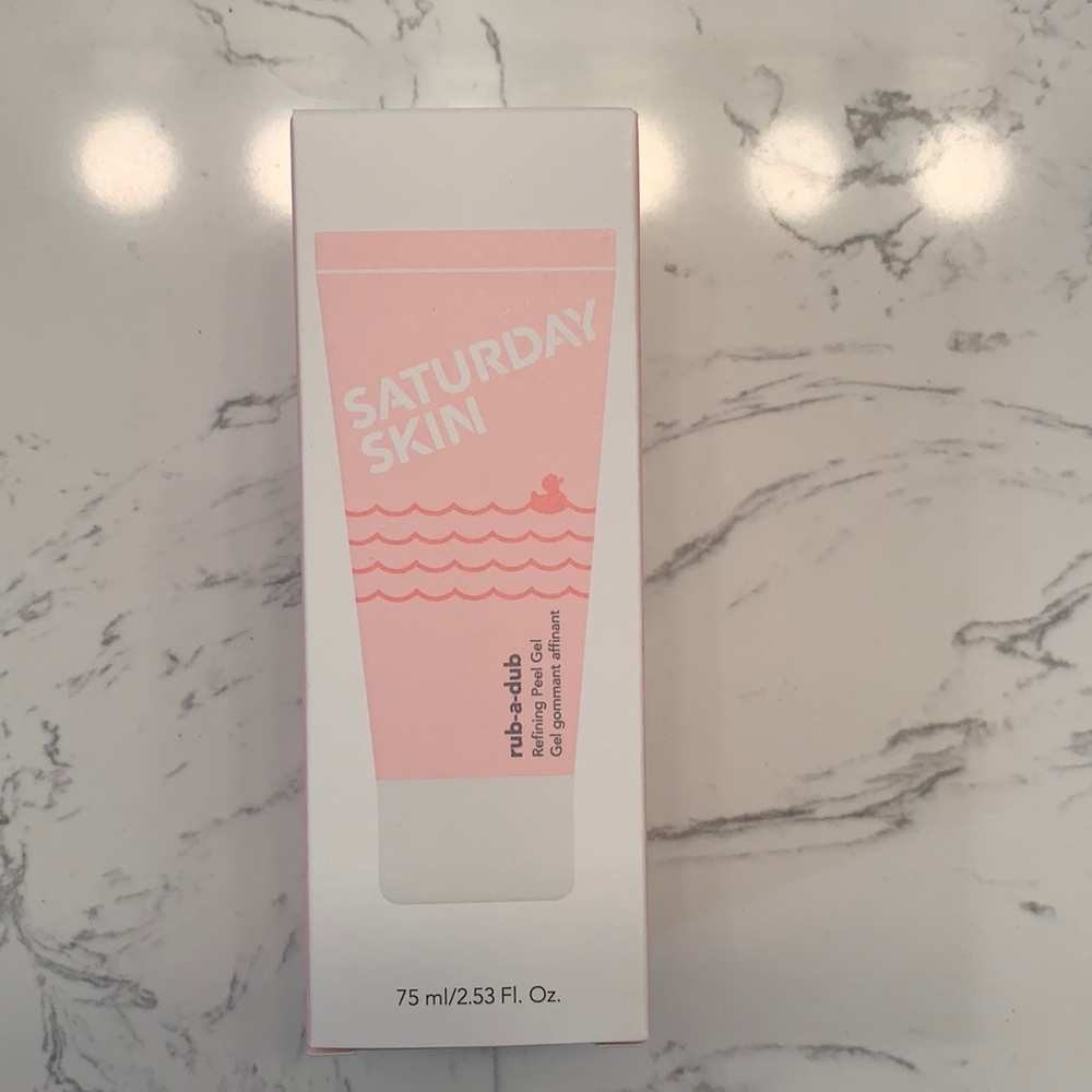 Saturday Skin rub-a-dub gel new 2.53 oz